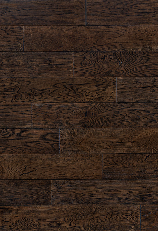 Roble blanco 90 pisos de madera maciza cepillada profunda