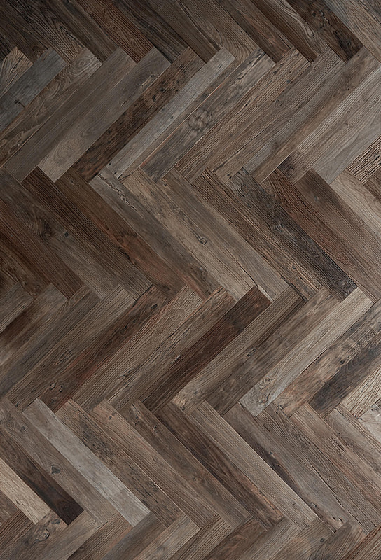 White Oak CD Herringbone diseñó pisos de madera OA003-41